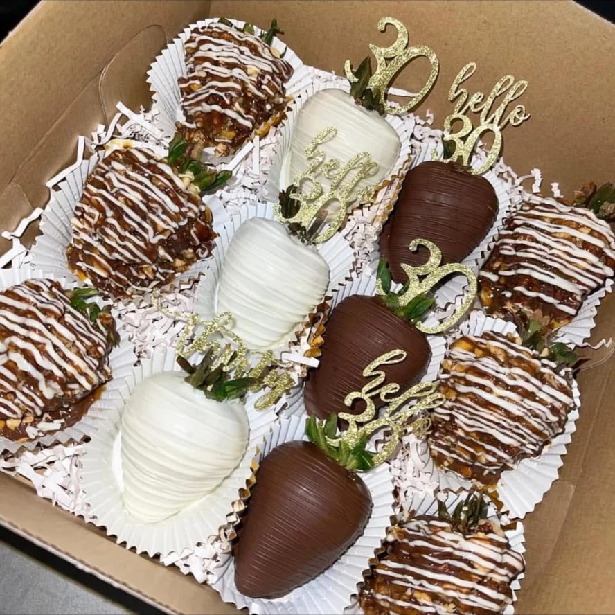 Custom Dipped Desires treat